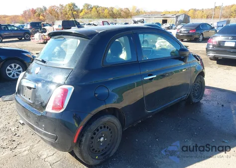 2016 Fiat 500 Pop z USA, uszkodzony, nr VIN 3C3CFFAR5GT174496